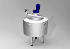 Емкость для кефира и кисломолочных продуктов 5 м³