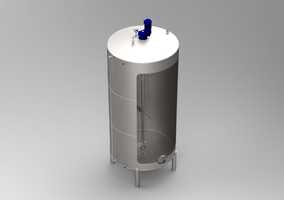 Резервуар для ацетона 20 м³