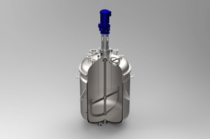 Вакуумный реактор 4 м³