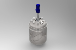 Вакуумный реактор 6 м³