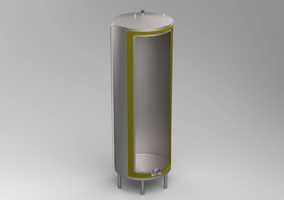 Бак-аккумулятор БАГВ 50 м³