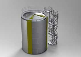 Бак-аккумулятор БАГВ 300 м³